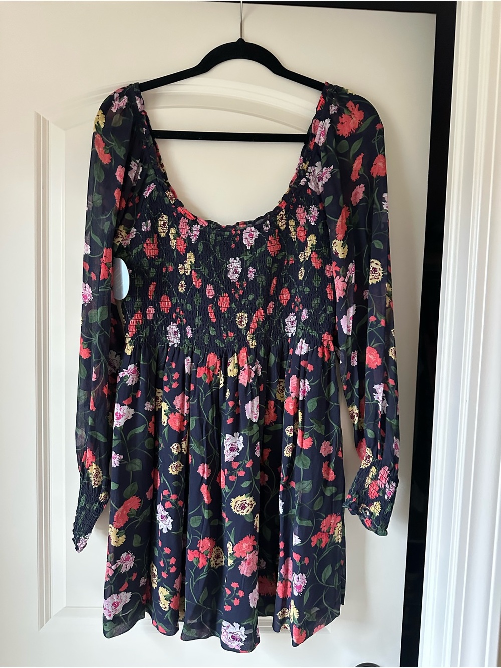 Hill House Norah Nap Dress in Navy Peony Bouquet - M - NWT!!!